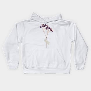 Dried Beautiful Flower Kids Hoodie